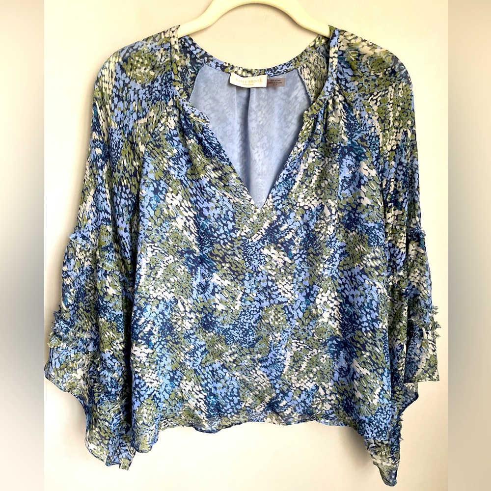Ramy Brook New York Lined Silk Blouse Size XS